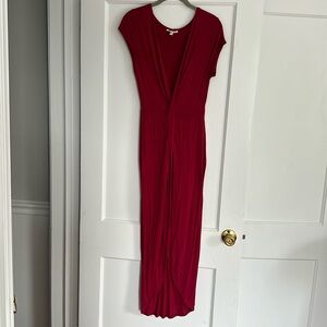 Maroon dress